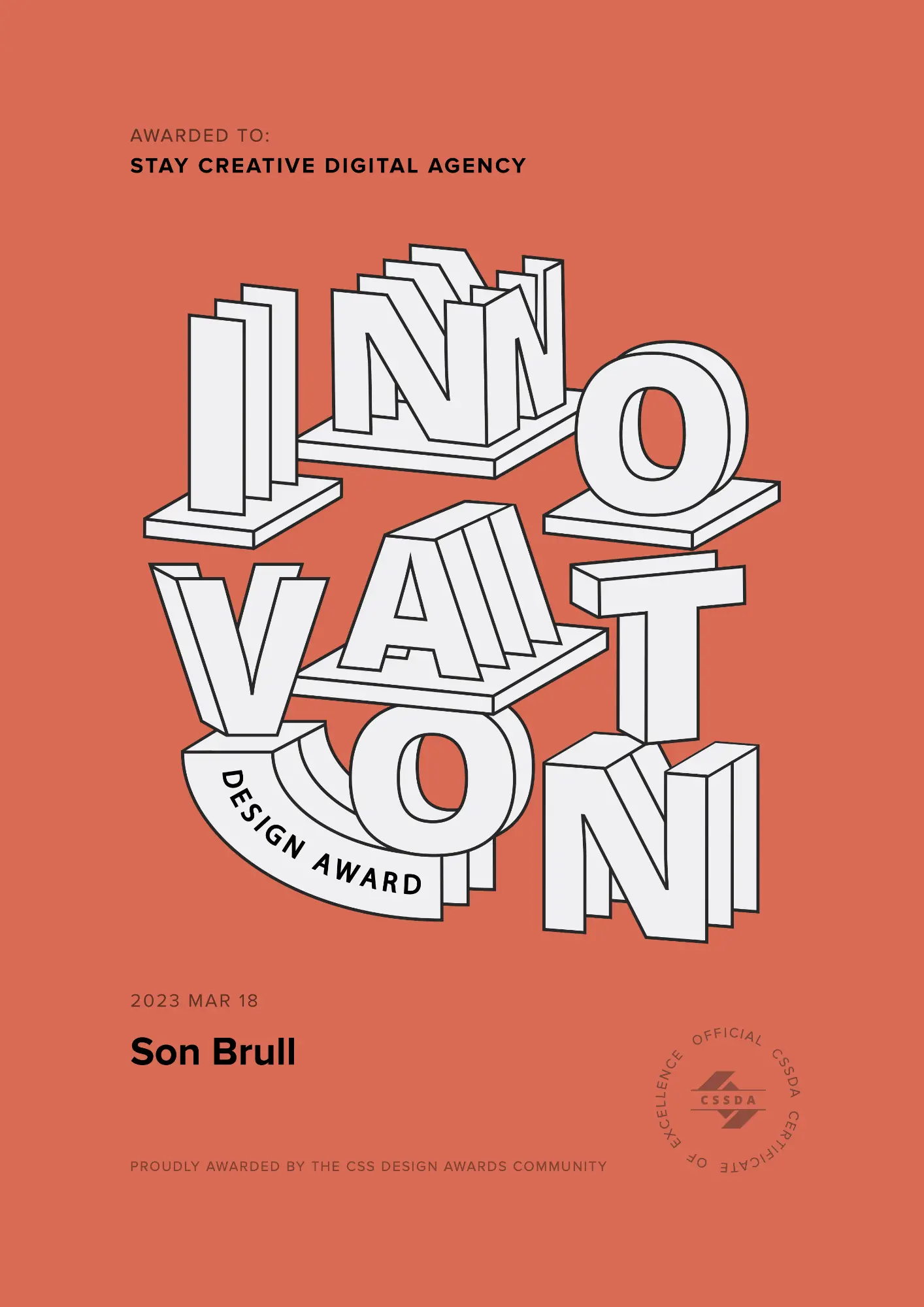 Innovation Design Award